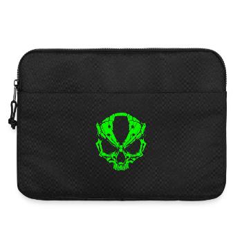 Alien Skull - Laptop bag 15" - black - Front