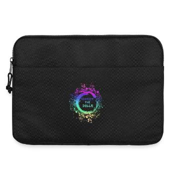 trans, pride, LGBT,regenbogen, protect the dolls - Laptop bag 15" - black - Front