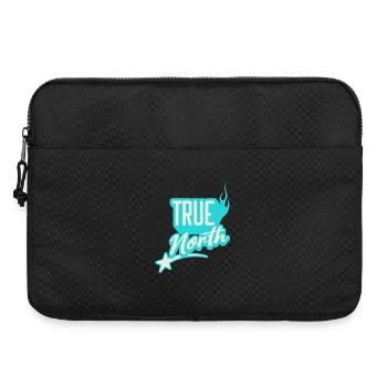 True North Inspirierendes Grafikdesign - Laptoptasche 15" - Schwarz - Vorne