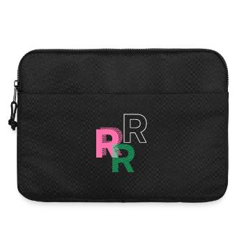 Letter R - Laptop bag 15" - black - Front