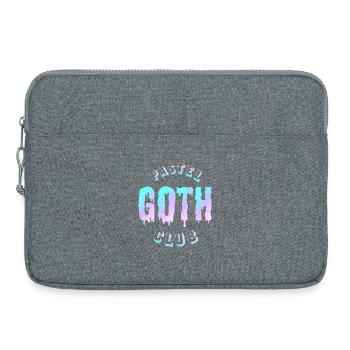 Pastel Goth Club - Laptop bag 15" - heather grey - Front