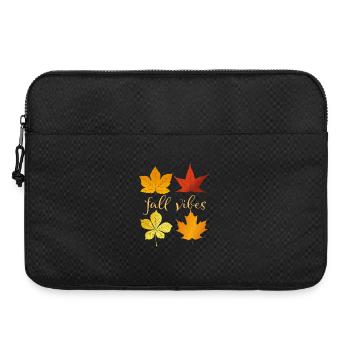 Fall Vibes - Laptop bag 15" - black - Front