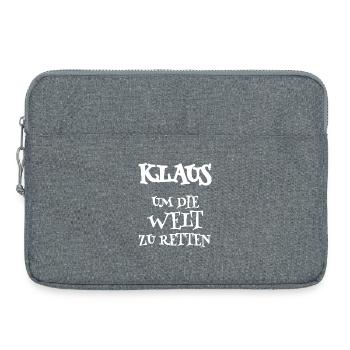 Retter Klaus - Laptoptasche 15" - Grau meliert - Vorne