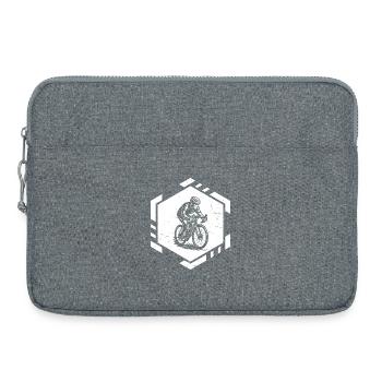 J'adore les vélos de route, super design pour les vélos de course ! - Sacoche pour ordinateur portable 15 pouces - gris chiné - Devant