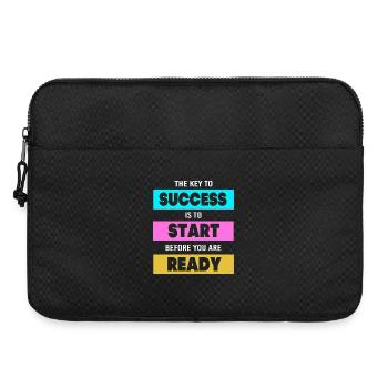 Entrepreneur bourreau de travail - Sacoche pour ordinateur portable 15 pouces - noir - Devant