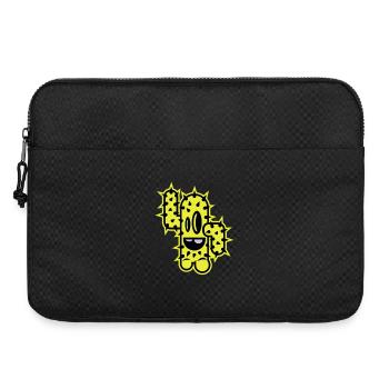 cactus high five comic - Laptop bag 15" - black - Front