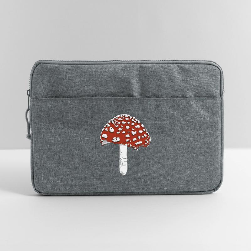 Toadstool toadstool amanita Laptop bag 15"