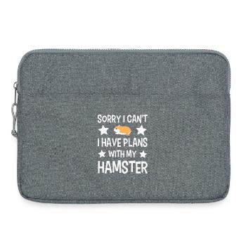 Hamster - Laptoptasche 15" - Grau meliert - Vorne