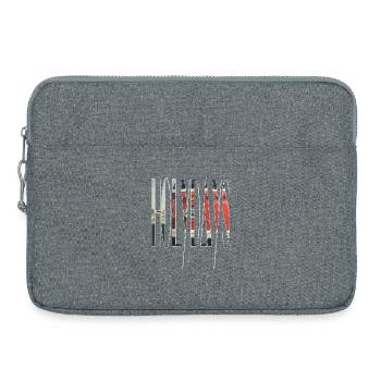 FEIERTAGE - Laptoptasche 15" - Grau meliert - Vorne