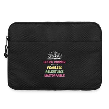 Ultra Runnner - Furchtlos. Unerbittlich. Unaufhaltsam. - Laptoptasche 15" - Schwarz - Vorne