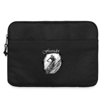 Freerider weiß - Laptoptasche 15" - Schwarz - Vorne