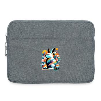 Modern Easter Graphics - Laptoptasche 15" - Grau meliert - Vorne