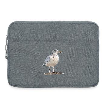 Möwe - Laptoptasche 15" - Grau meliert - Vorne