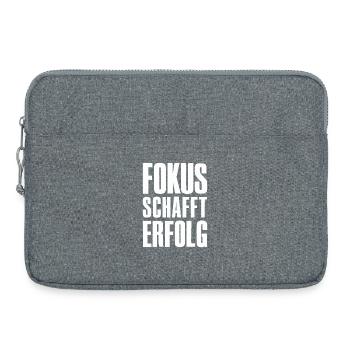 Erfolg Spruch für Gründer Unternehmer Startup - Laptoptasche 15" - Grau meliert - Vorne