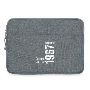 Légendes Octobre 1967 Millésime Octobre 1967 Rétro - Sacoche pour ordinateur portable 15 pouces - gris chiné - Devant