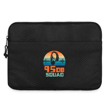 Deaf Deaf Hearing Impairment 95DB Squad - Laptop bag 15" - black - Front