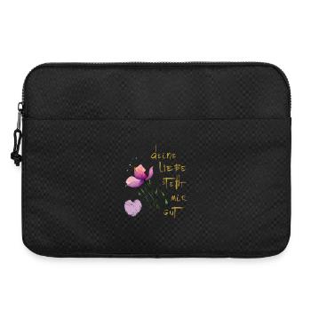 deine Liebe steht mir gut - Laptoptasche 15" - Schwarz - Vorne