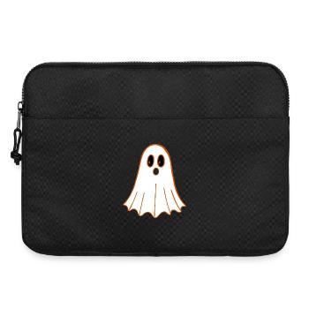 Fantôme Cartoon Orange Outline - Sacoche pour ordinateur portable 15 pouces - noir - Devant