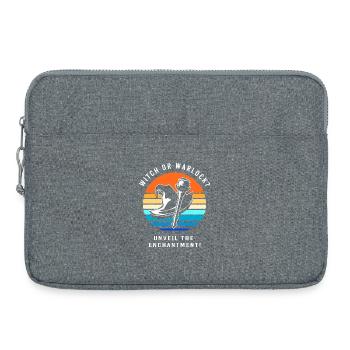 Halloween Gender Reveal - Laptoptasche 15" - Grau meliert - Vorne