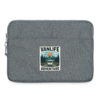 Vanlife Adventure - Laptop bag 15" - heather grey - Front