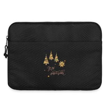 Christmas Time - Laptoptasche 15" - Schwarz - Vorne
