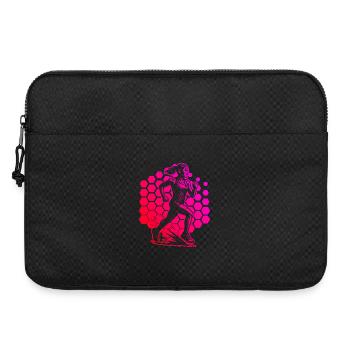 Œuvres d’art modernes de course - Sacoche pour ordinateur portable 15 pouces - noir - Devant