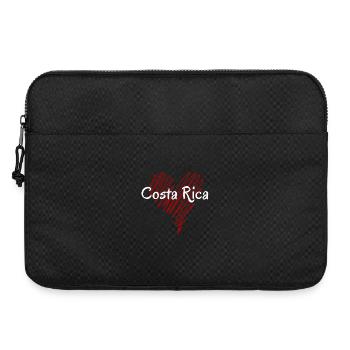 Ich liebe Costa Rica, das Herz Costa Ricas - Laptoptasche 15" - Schwarz - Vorne