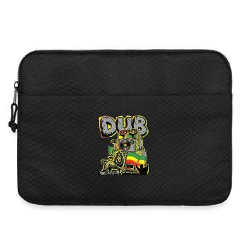 Dub Reggae Stone - Laptop bag 15" - black - Front