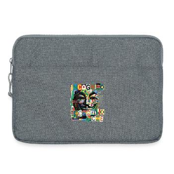 Incognito Mode - Laptoptasche 15" - Grau meliert - Vorne