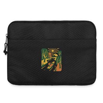 Retro Vintage Nature - Laptop bag 15" - black - Front