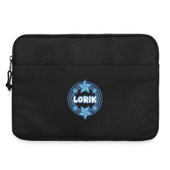 Prénom Lorik - Sacoche pour ordinateur portable 15 pouces - noir - Devant