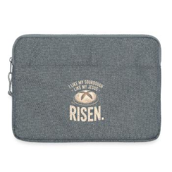 Levain de Jesus Tee - Sacoche pour ordinateur portable 15 pouces - gris chiné - Devant