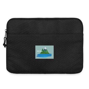 Hike Away Mountain Lake Landscape - Laptop bag 15" - black - Front