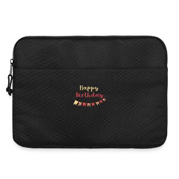 Joyeux anniversaire - Sacoche pour ordinateur portable 15 pouces - noir - Devant