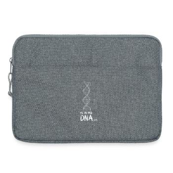 Bicycle Chain Helix DNA Biker Road Bike bmx mtb bike - Laptop bag 15" - heather grey - Front