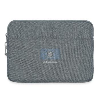 nerd programmer big bang board CPU pc code LOL - Laptop bag 15" - heather grey - Front
