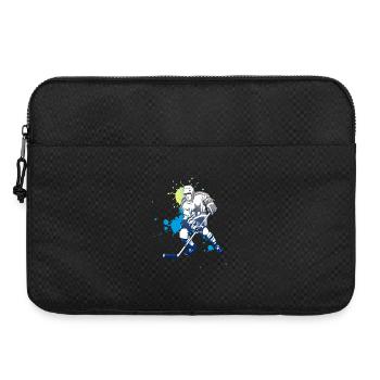 hockey éclaboussures puck ours polaire schütze tor angri - Sacoche pour ordinateur portable 15 pouces - noir - Devant