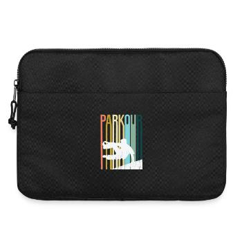 Parkour Retro - Laptoptasche 15" - Schwarz - Vorne