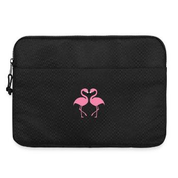 Flamingos - Laptoptasche 15" - Schwarz - Vorne