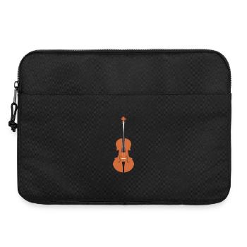 Jouez au violon instrument de musique instrument de corde - Sacoche pour ordinateur portable 15 pouces - noir - Devant