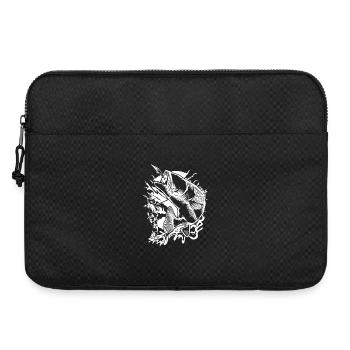 Fisherman T shirt - Laptop bag 15" - black - Front