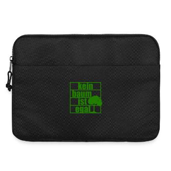No tree does not matter Climate protection Climate change Forest - Laptop bag 15" - black - Front