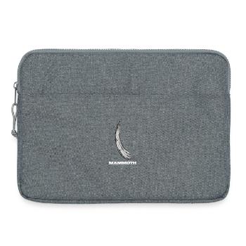 Défenses en ivoire de mammouth - Sacoche pour ordinateur portable 15 pouces - gris chiné - Devant