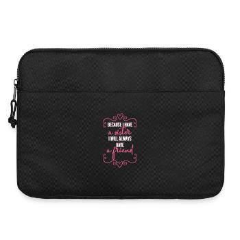 sœur - Sacoche pour ordinateur portable 15 pouces - noir - Devant