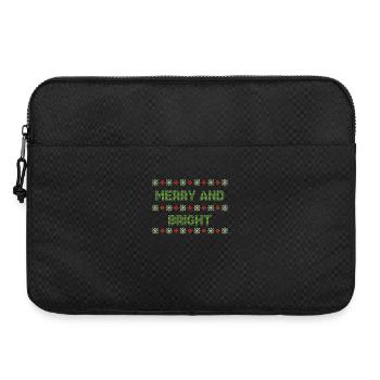Moche noël noël pull - Sacoche pour ordinateur portable 15 pouces - noir - Devant