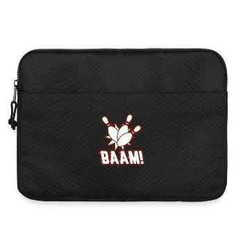 Bowling Strike - Laptoptasche 15" - Schwarz - Vorne