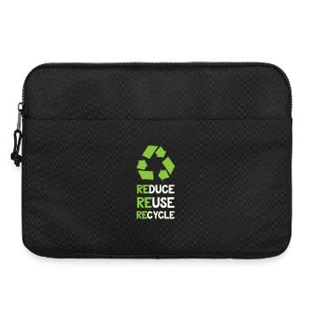 Recyclage de protection de l'environnement - Sacoche pour ordinateur portable 15 pouces - noir - Devant
