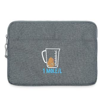 Enseignement des sciences - Sacoche pour ordinateur portable 15 pouces - gris chiné - Devant