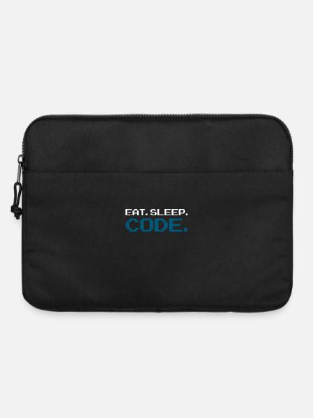 Programmieren Coden Informatik - Laptoptasche 15" - Schwarz