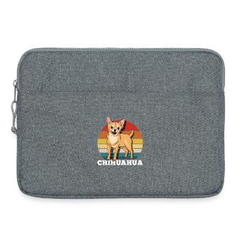 Chihuahua - Sacoche pour ordinateur portable 15 pouces - gris chiné - Devant